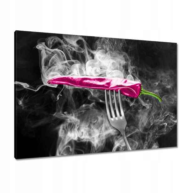 Obrazy 100x70 Růžová paprika
