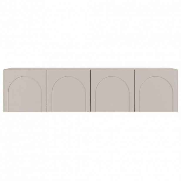 Selsey TV stolek Arkadia kašmírově šedý 200/49/35 cm