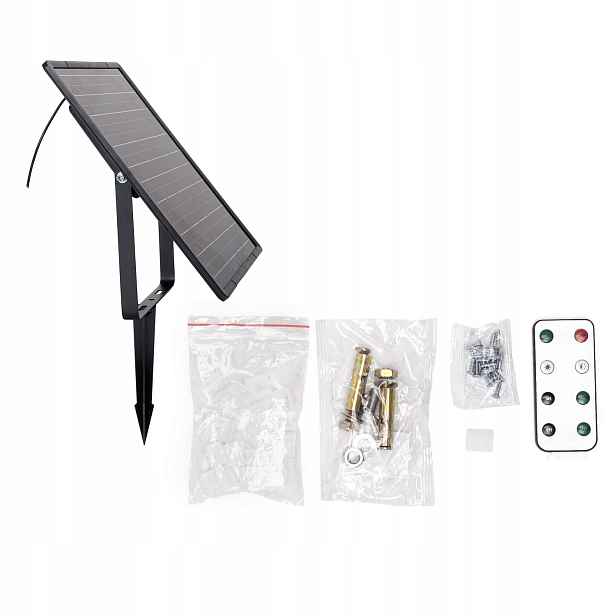 Solární Led páska-20m-200W-6500K-2000 lm-IP65