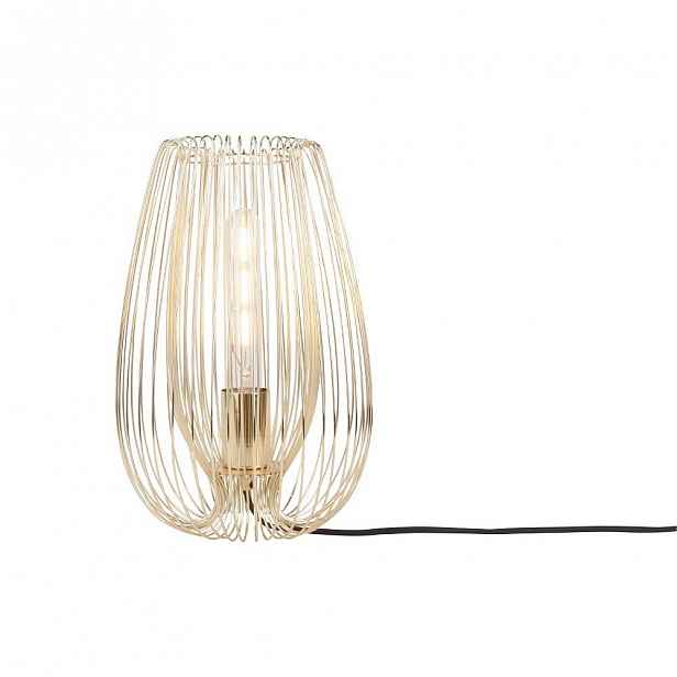 Stolní lampa ve zlaté barvě Leitmotiv Lucid