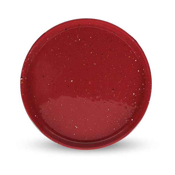 Vínový dezertní  porcelánový talíř ø 20,5 cm Fika – ONA