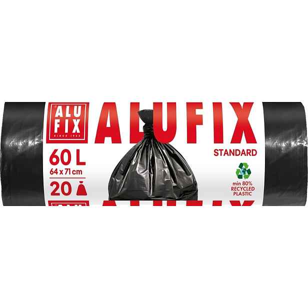 ALUFIX - Pytle na odpad 60l/20ks černé