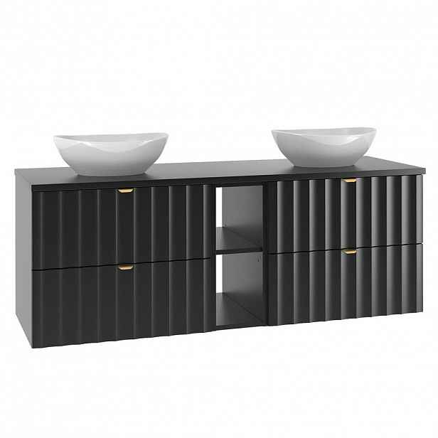 Petits-meubles DVOJUMYVADLO 140.6cm Lexa Černá