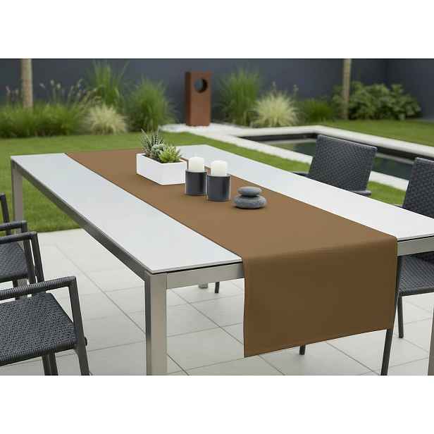 Venkovní běhoun - ubrus  RUNNER color 44 cappuccino, různé rozměry Mybesthome Rozměr: 40x160 cm