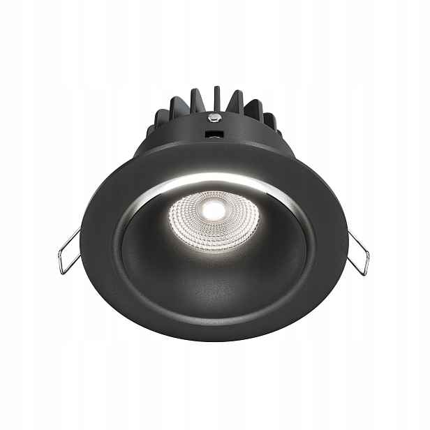 Maytoni Led stropní svítidlo Yin 12W 820lm 4000K černé