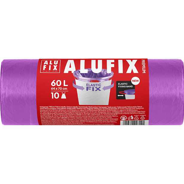 ALUFIX - Pytle na odpad 60l/10ks Elastic