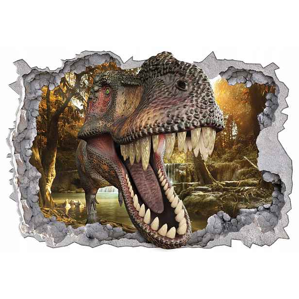 Fototapeta samolepka na stěnu Dinosaurus 3D 152x104