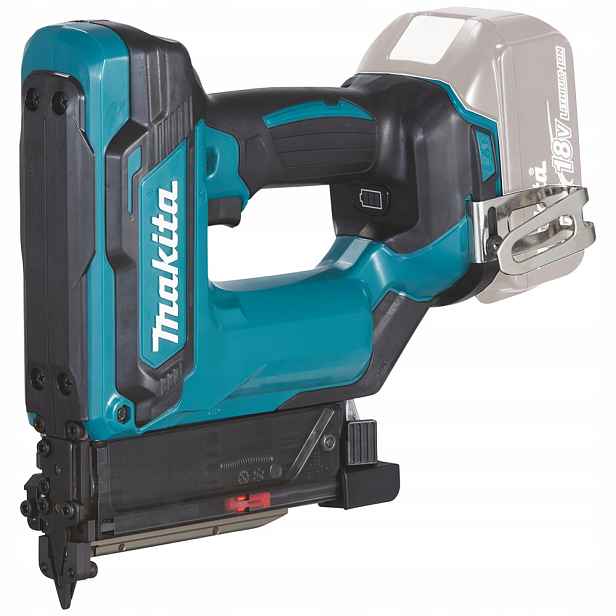 Makita akumulátorová hřebíkovačka 18V Lxt DPT353Z pro kolářské hřebíčky 0,6 mm až 35 mm