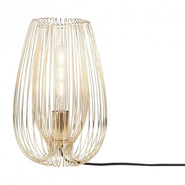Stolní lampa ve zlaté barvě Leitmotiv Lucid Large