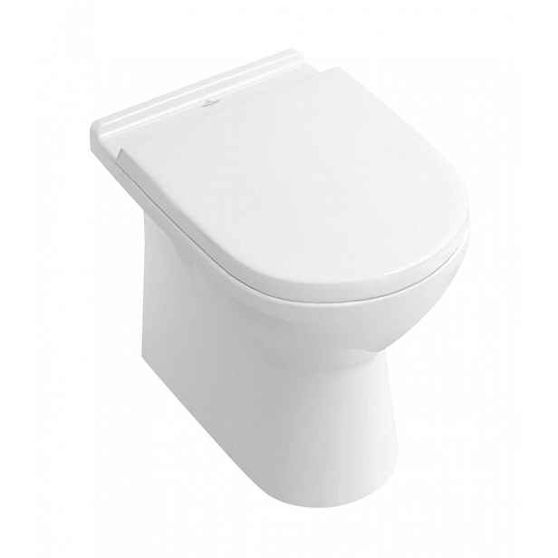 Villeroy & Boch O.novo - Stojící WC, Vario odpad, CeramicPlus, alpská bílá 565710R1