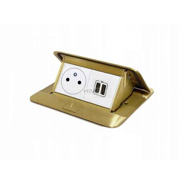 Zásuvka pro desky Mosaz USB-typ C Legrand 054016