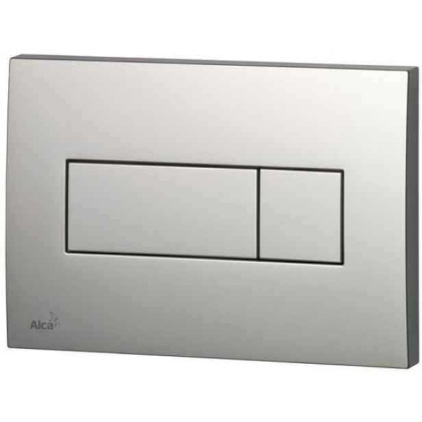 AlcaPLAST Tlačítko splachování chrom mat M372 Delfin