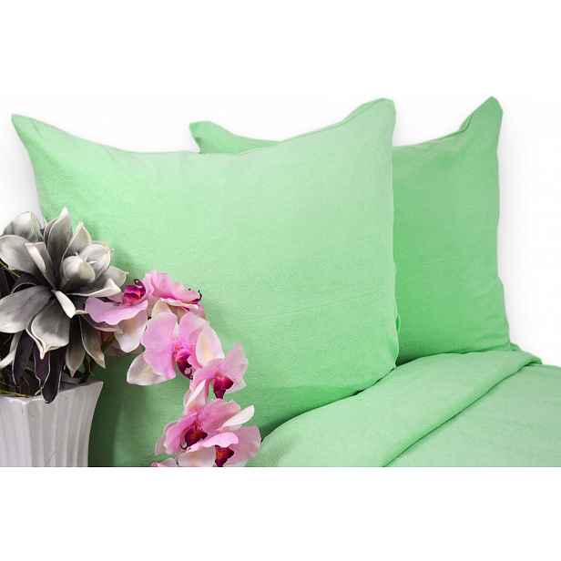 Povlečení froté 180x200 barva seledin Kobi