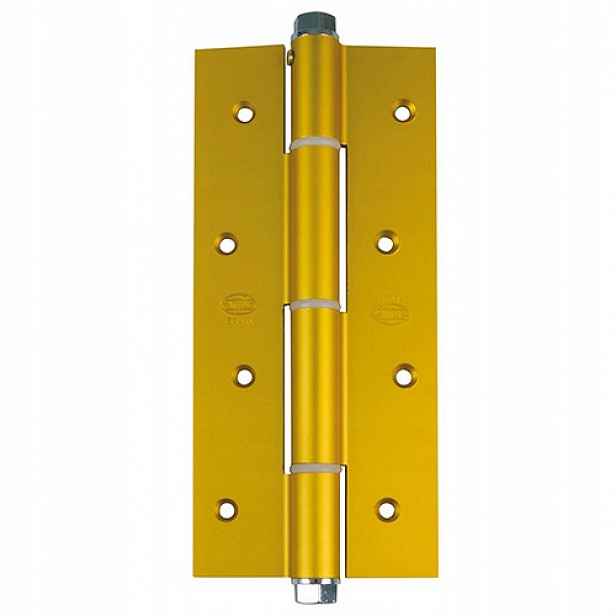 Samozavírací pružinový závěs na dveře 180x80x4 mm, zlatý