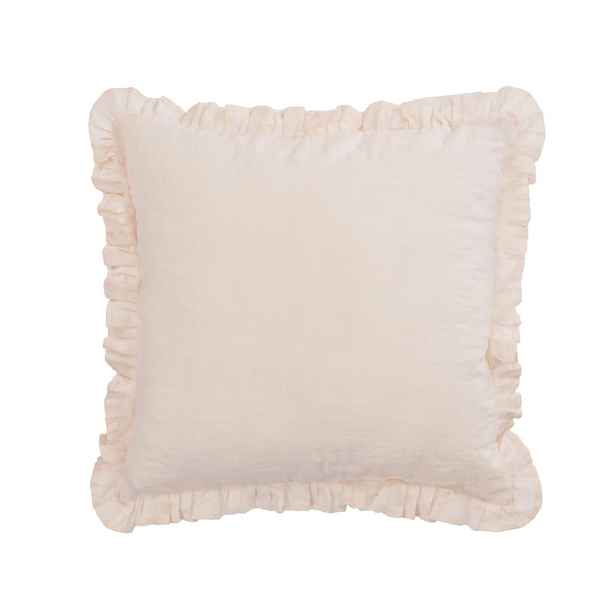 Povlak na polštář s příměsí lnu 45x45 cm Nacha – Kave Home