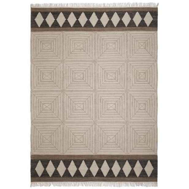 Ručně vázaný kusový koberec Villa Di Roma DE 2252 Multi Colour, 140x200, hnědá, chodba / předsíň, Diamond Carpets India