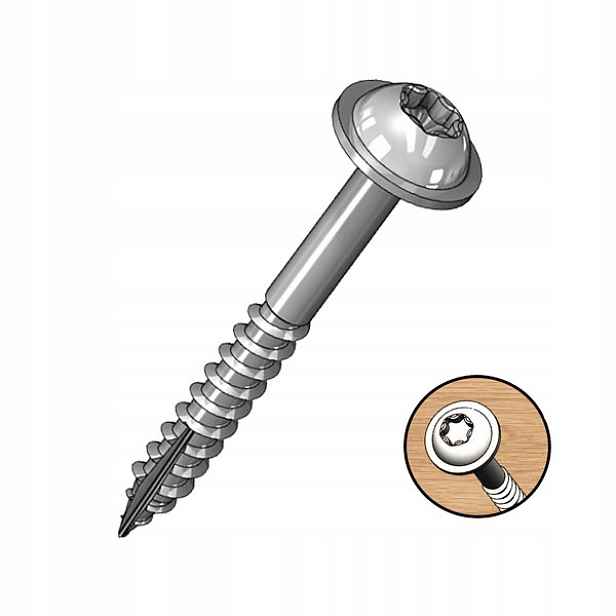 Šrouby Pro Spojení Kapes 32 mm 1000 ks Milescraft