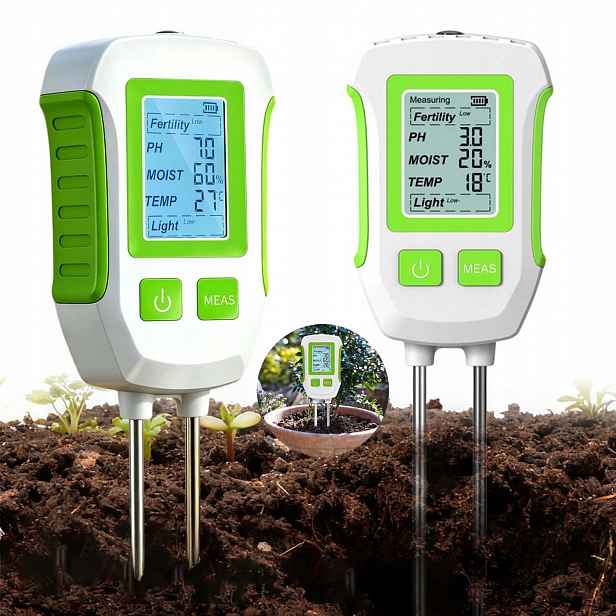 Kyseloměr Půdní Tester Zeminy Ph Půdy Vlhkosti Měřič 5V1