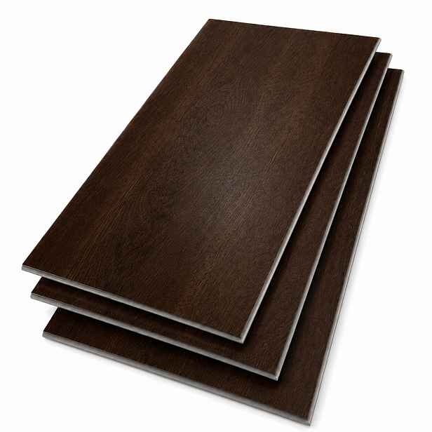 Samolepicí Vinylové Podlahové Dílce Tmavě Hnědé 914MM X 152MM