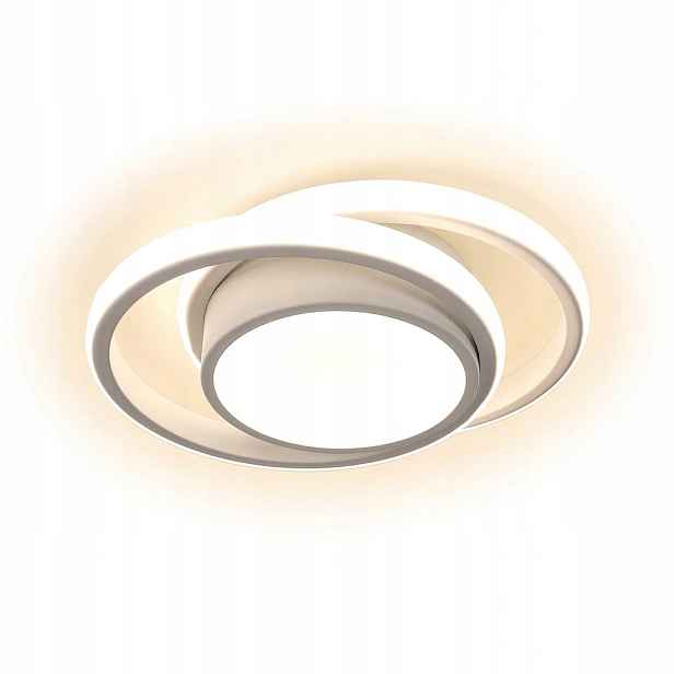 Led stropní lampa kruhová bílá moderní do obývacího pokoje 32W 4500K