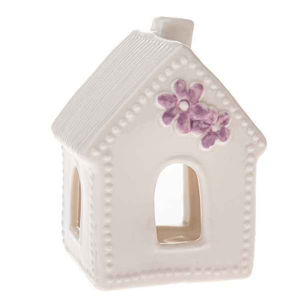 Porcelánový svícen na čajovou svíčku House – Dakls