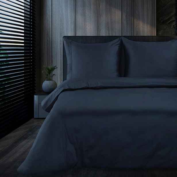Povlečení ELEGANT1F 160x200 Eva Minge Eurofirany tmavě modrá