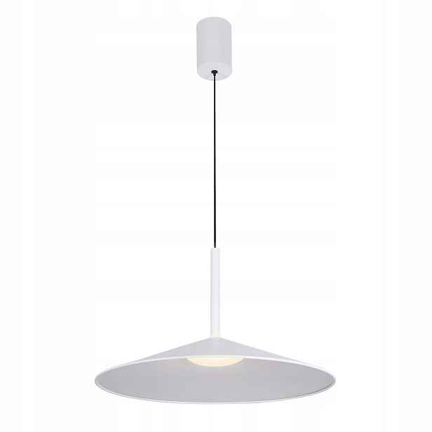 Závěsná lampa Sardena Bílá Kov Akryl Led 16W 2200lm do obývacího pokoje Italux