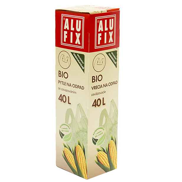 ALUFIX - Sáčky / pytle na odpad zatahovací BIO 40L 8ks