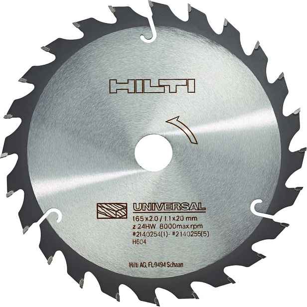 Kotouč pilový Hilti SCB WU 190×30×1,14 mm 18 z.