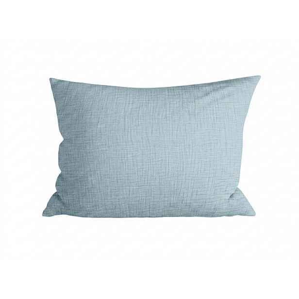 Mušelínový povlak na polštář MUSSARI 50x70 cm, světle modrý
