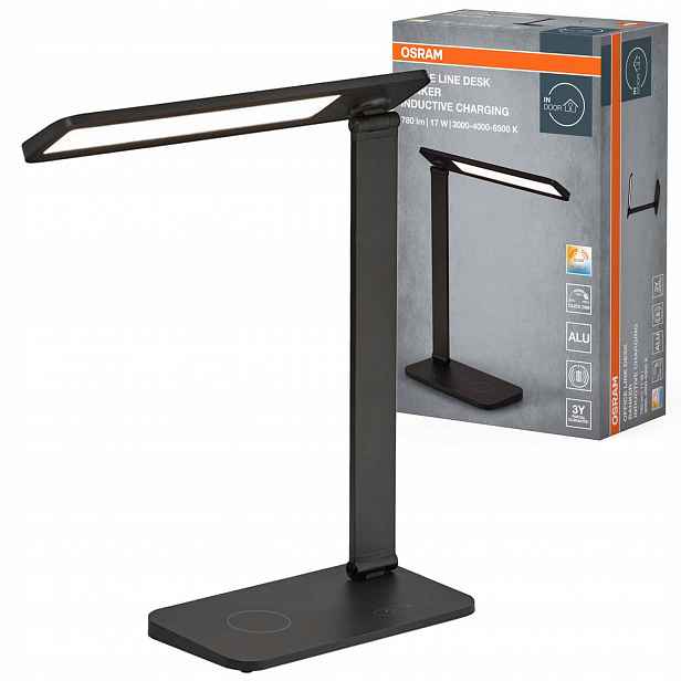 Stolní Led stolní lampa stmívatelná 17W 3000-6500K Cct 465lm Office