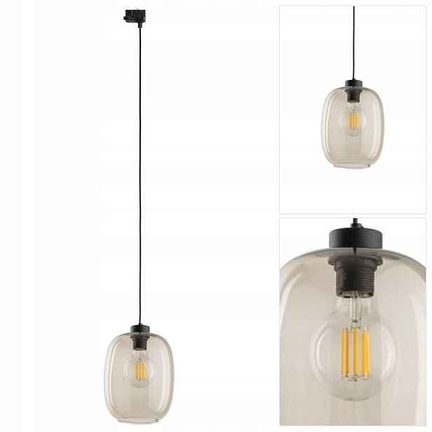 Závěsná 3-fázová kolejnicová lampa Tracer Elio Topaz 10684 Tk Lighting