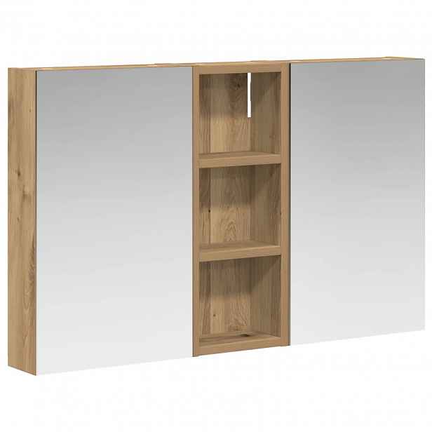 vidaXL Sada koupelnových skříněk 3 ks 80 x 10,5 x 50 cm