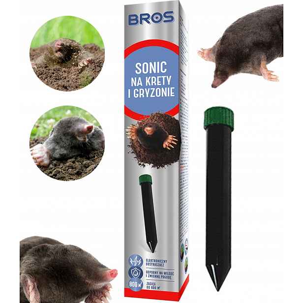 Bros – Sonic – odpuzuje krtky