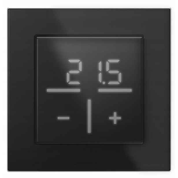 Homematic Ip-wgtc-a Skleněný nástěnný termostat se senzorem CO2, černý