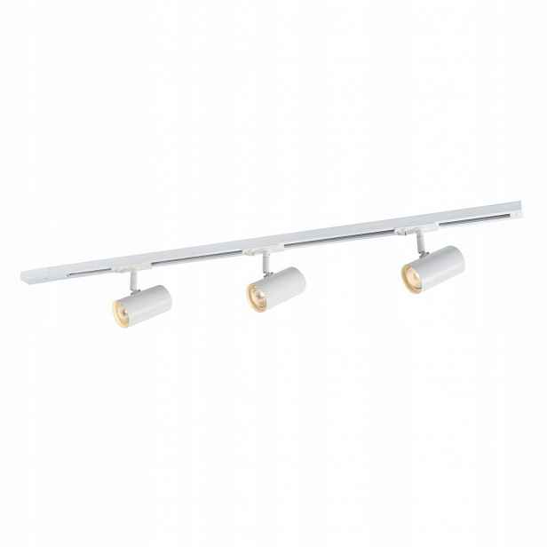 Lampa Spotové osvětlení bílá 3 zdroje GU10 35W Marvi Tr Jazz Italux