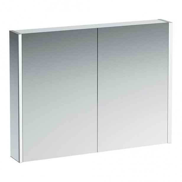 Laufen FRAME 25 zrcadlová skříňka s osvětlením 100x75 cm hliník H4086039001441