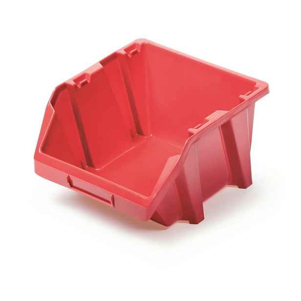 Prosperplast Úložný box BENER červený, varianta 18,7 cm
