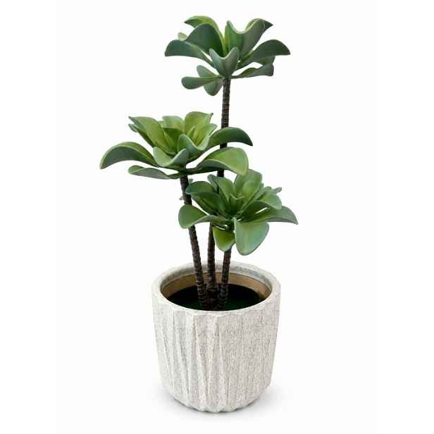 Umělý sukulent Grubosz 55 cm v květináči
