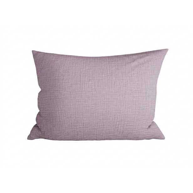 Mušelínový povlak na polštář MUSSARI 50x70 cm, šeříkově fialový