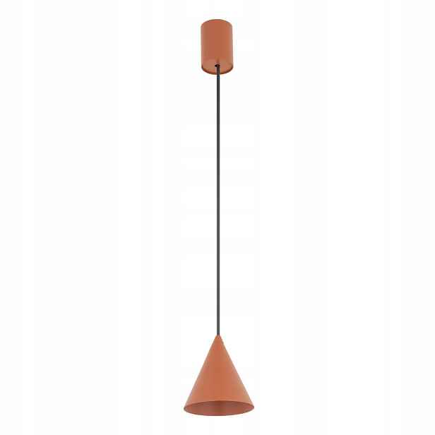 Závěsná lampa Zenith Hnědá s regulací výšky Nowodvorski