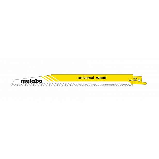 Metabo - Sada pilových plátků na dřevo, délka 200 mm, 2 ks 631910000