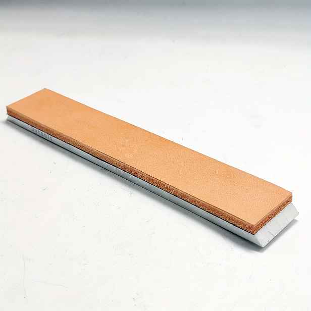 TEMU Kožený brusný pás s podstavcem z hliníkové slitiny, 6" x 1" brusný blok na nože pro ostřič nožů RuiXing leštění nožů
