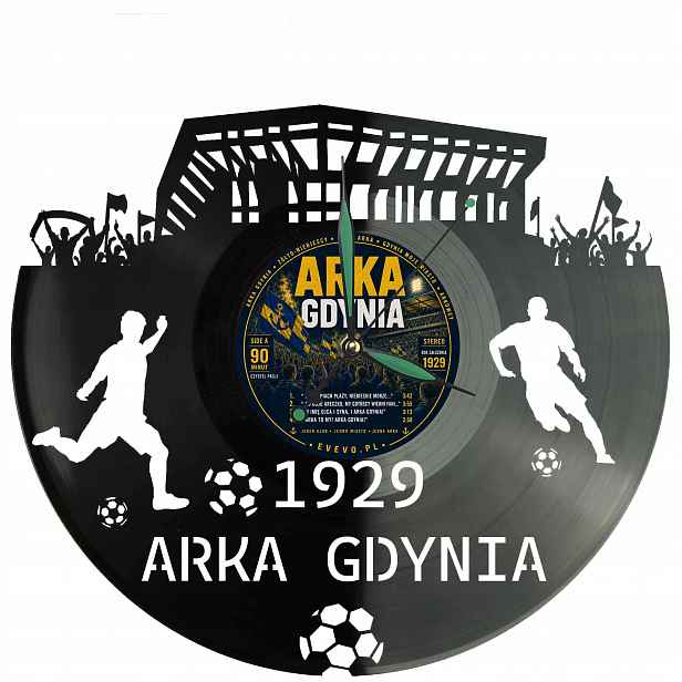 Arka Gdynia Stadion Nápad na Dárek Nástěnná Dekorace z vinylové desky