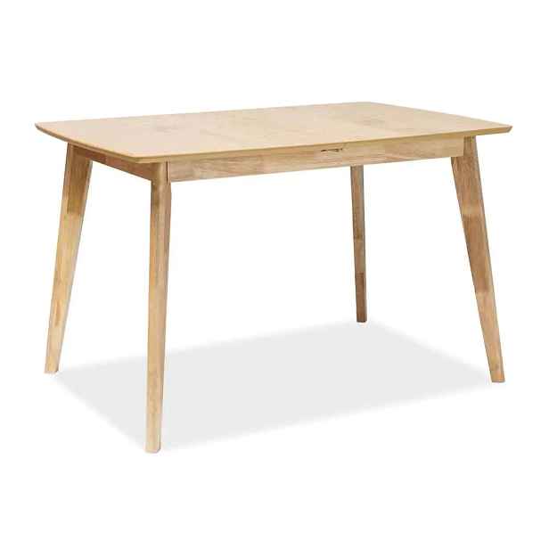 Casarredo Jídelní stůl rozkládací BRANDO dub 120x80