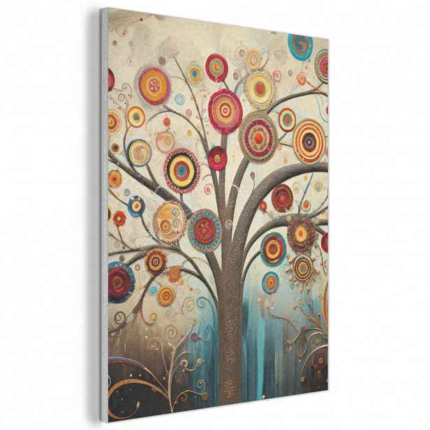 MuchoWow AKUSTICKÝ obraz Strom - Strom života - Barva 60x80 cm