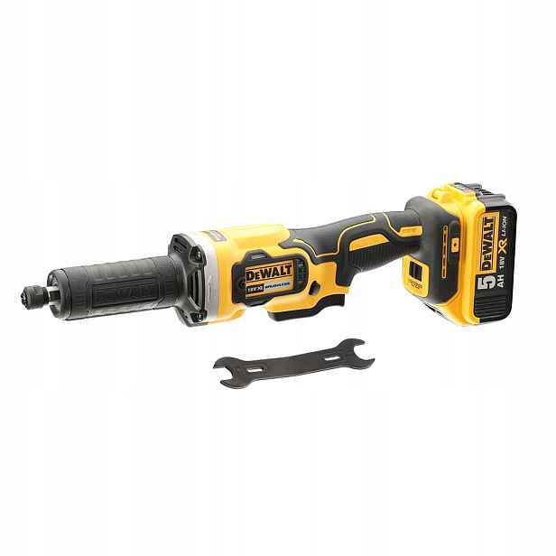 akumulátorová přímá bruska, 2x5,0Ah, 18V Xr, DeWALT [DCG426P2-QW]