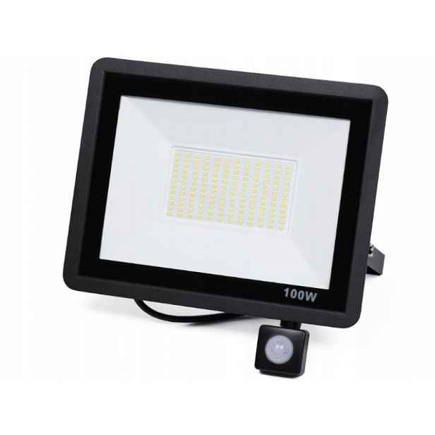 Halogenová lampa Vodotěsná Venkovní 100W IP65 Snímač pohybu soumraku