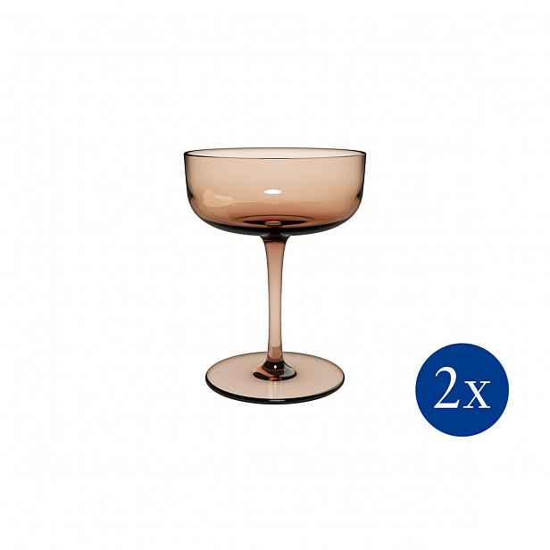 Villeroy & Boch Pohár na šampaňské / dezerty Like Clay, 100 ml, 2 ks 19-5179-8210