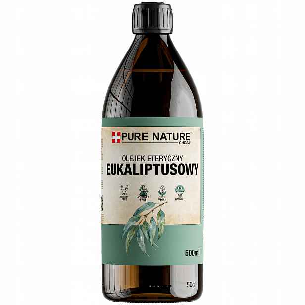 Eukalyptový Olej Přírodní Esenciální Olej Eukalyptus Přírodní 500 ml